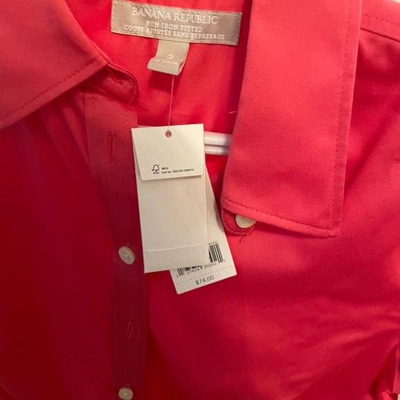 NWT Banana Republic dress shirt - Picture 3 of 4